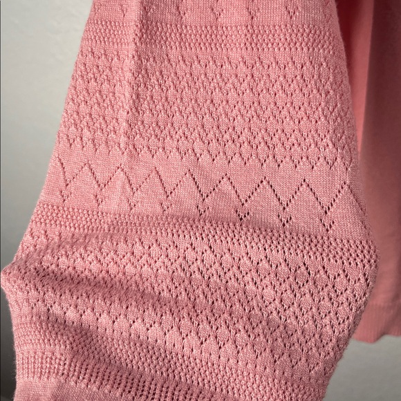 Madison + Hudson Pink Ruffled Women's Sweater Crew Neck Long Sleeve Sz XL Chic - Picture 10 of 10